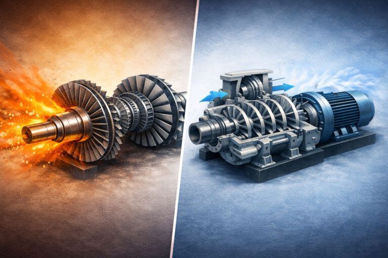 Turbine vs Kompressor was ist der Unterschied 2