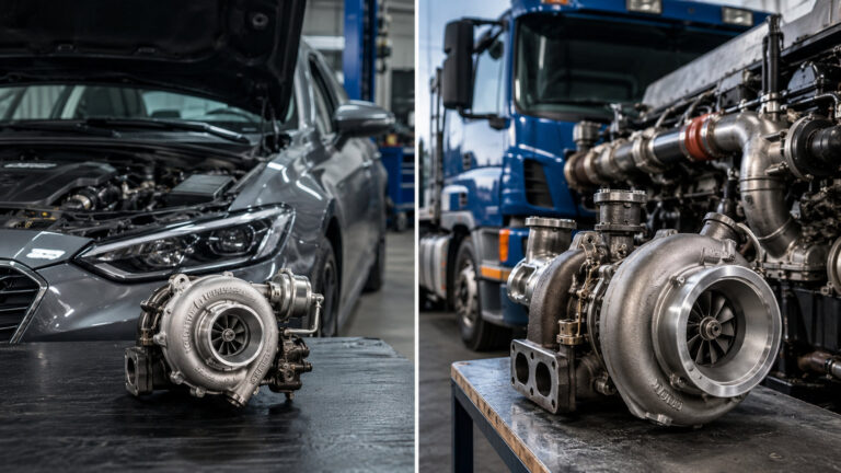 Worin unterscheidet sich ein Turbolader im Pkw von einem Turbolader im Lkw
