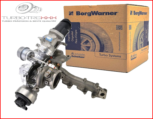 NEUER BorgWarner TURBOLADER FÜR VW AMAROK  2.0 TDI Bi-Turbo KP35 10009700026
