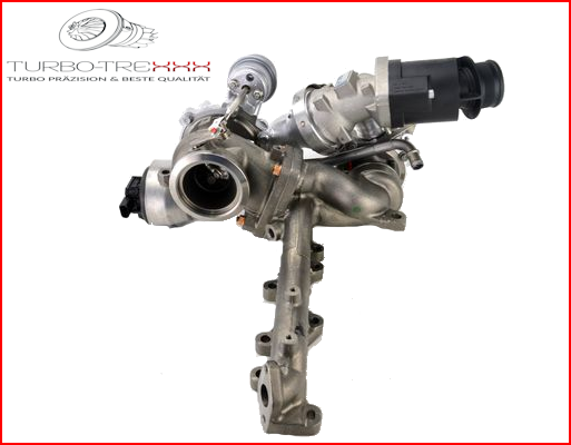 NEUER BorgWarner TURBOLADER FÜR VW AMAROK  2.0 TDI Bi-Turbo KP35 10009700026