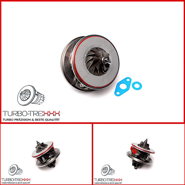 Turbolader Rumpfgruppe Audi A4 2.0 TDI B7 Motor BPW BLB 103 Kw / 140PS 717858-2