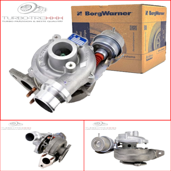 NEUER BorgWarner TURBOLADER FÜR DACIA RENAULT 1.5 DCI 90PS-110PS 54399880127