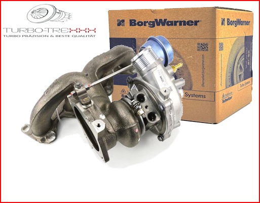NEUER BorgWarner TURBOLADER FÜR AUDI VW SEAT SKODA 1.4 TSI TFSi BWK 53039880099