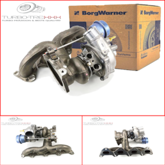NEUER BorgWarner TURBOLADER FÜR AUDI VW SEAT SKODA 1.4 TSI TFSi BWK 53039880099
