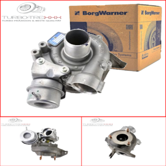 NEUER BorgWarner TURBOLADER FÜR OPEL VIVARO 1.6 CDTi 54389700017 14411-00Q2J R9M