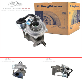 NEUER BorgWarner TURBOLADER FÜR CITROEN FIAT LANCIA OPEL PEUGEOT 1.3 54359700005